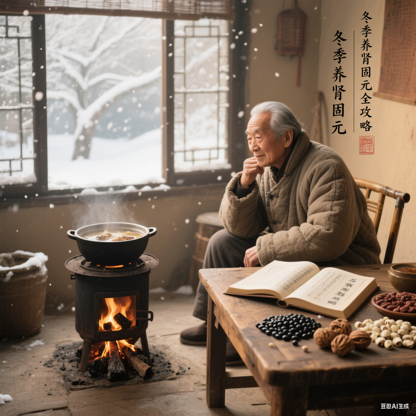 中医养生：冬季养肾固元全攻略