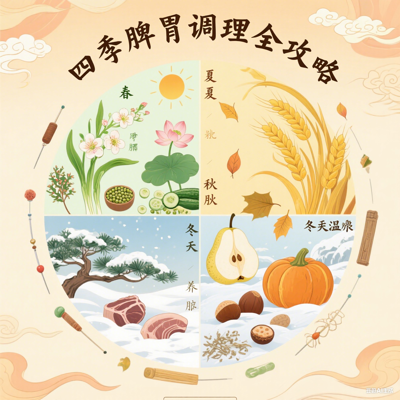 中医养生：四季脾胃调理全攻略