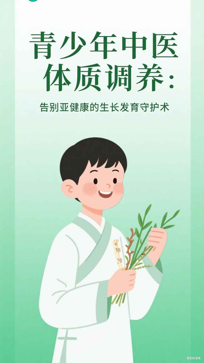 青少年中医体质调养：告别亚健康的生长发育守护术 