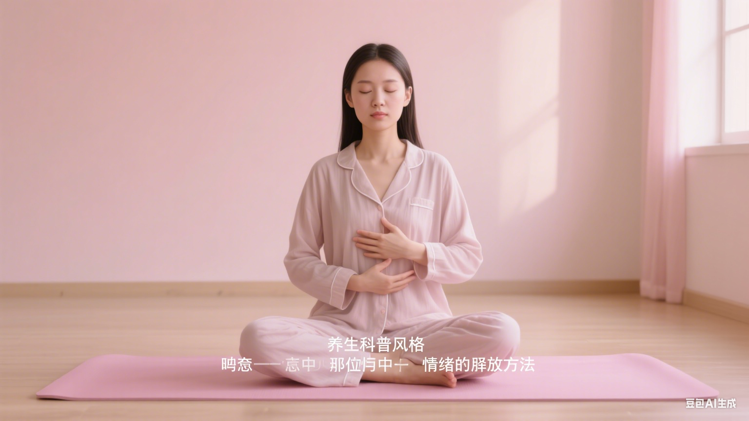 正念经络：冥想配合膻中穴情绪释放术