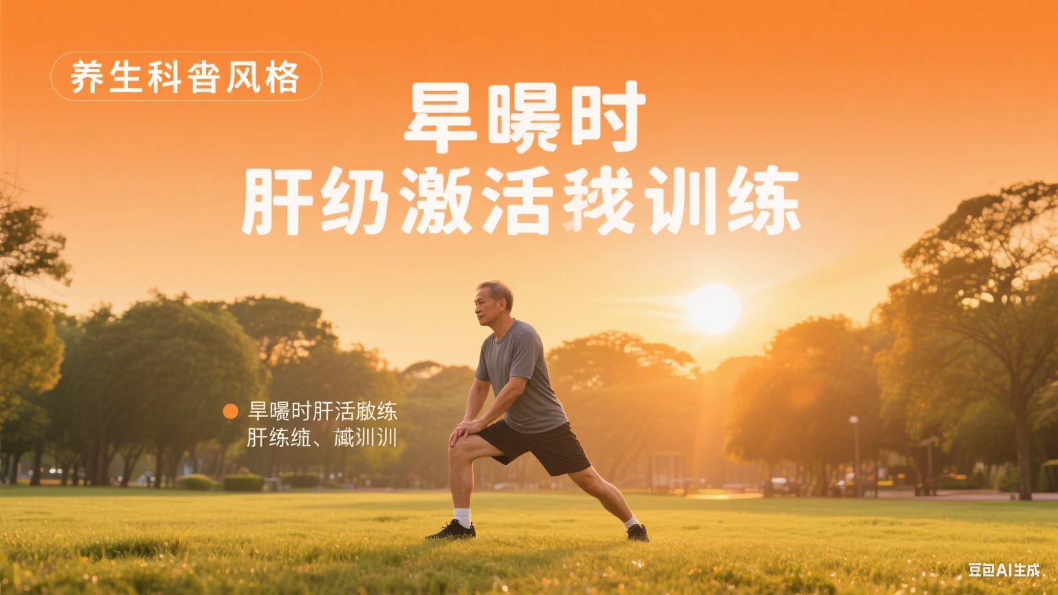 晨时养生：日出前后的肝经激活训练