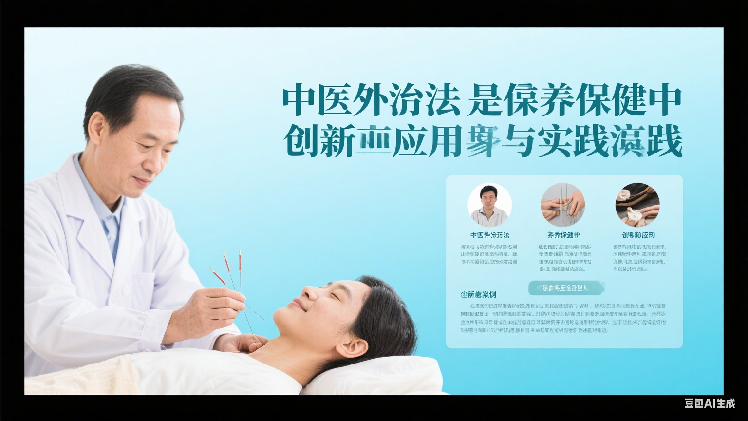 中医外治法在养生保健中的创新应用与实践