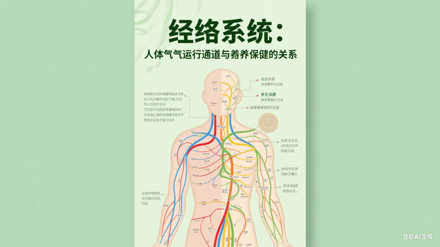 经络系统：人体气血运行通道与养生保健的关系
