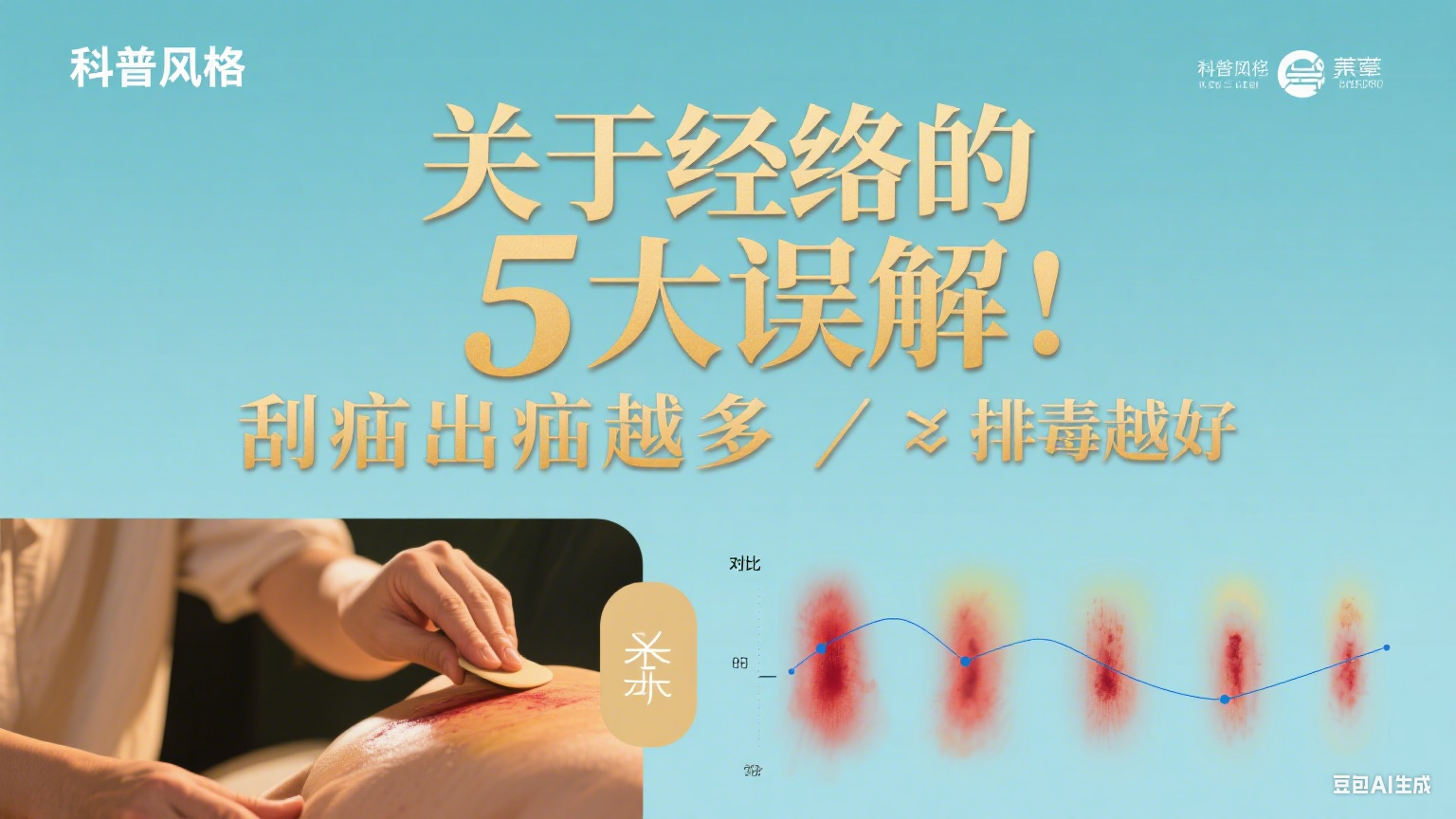 关于经络的 5 大误解：刮痧出痧越多≠排毒越好