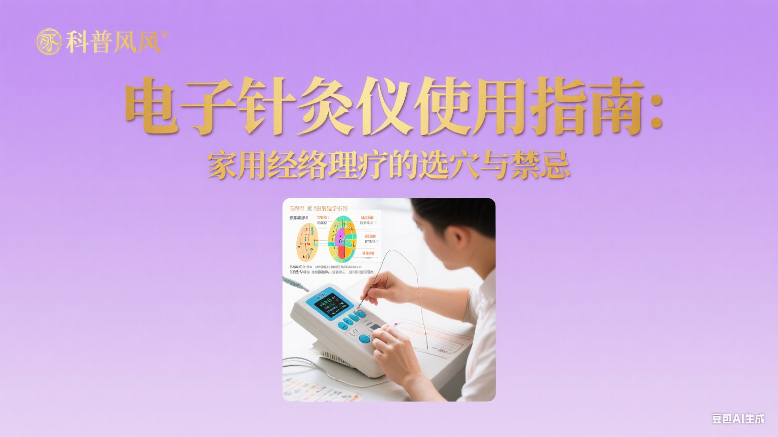 电子针灸仪使用指南：家用经络理疗的选穴与禁忌