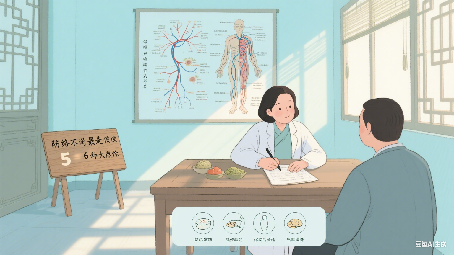 经络不通的6大信号与最怕的5类食物：如何保持气血畅通？