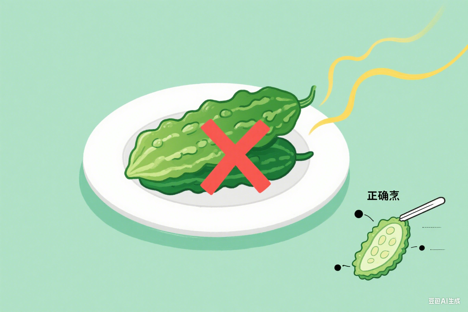 夏至养心：苦瓜吃错反伤阳？清热食物的正确打开方式