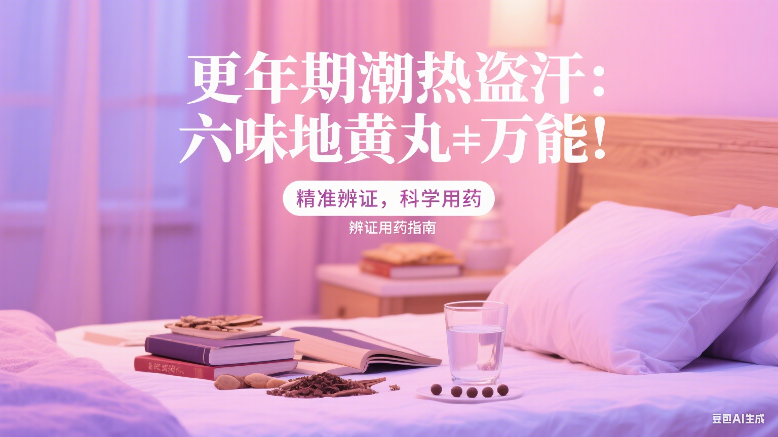 更年期潮热盗汗：六味地黄丸≠万能！辨证用药指南
