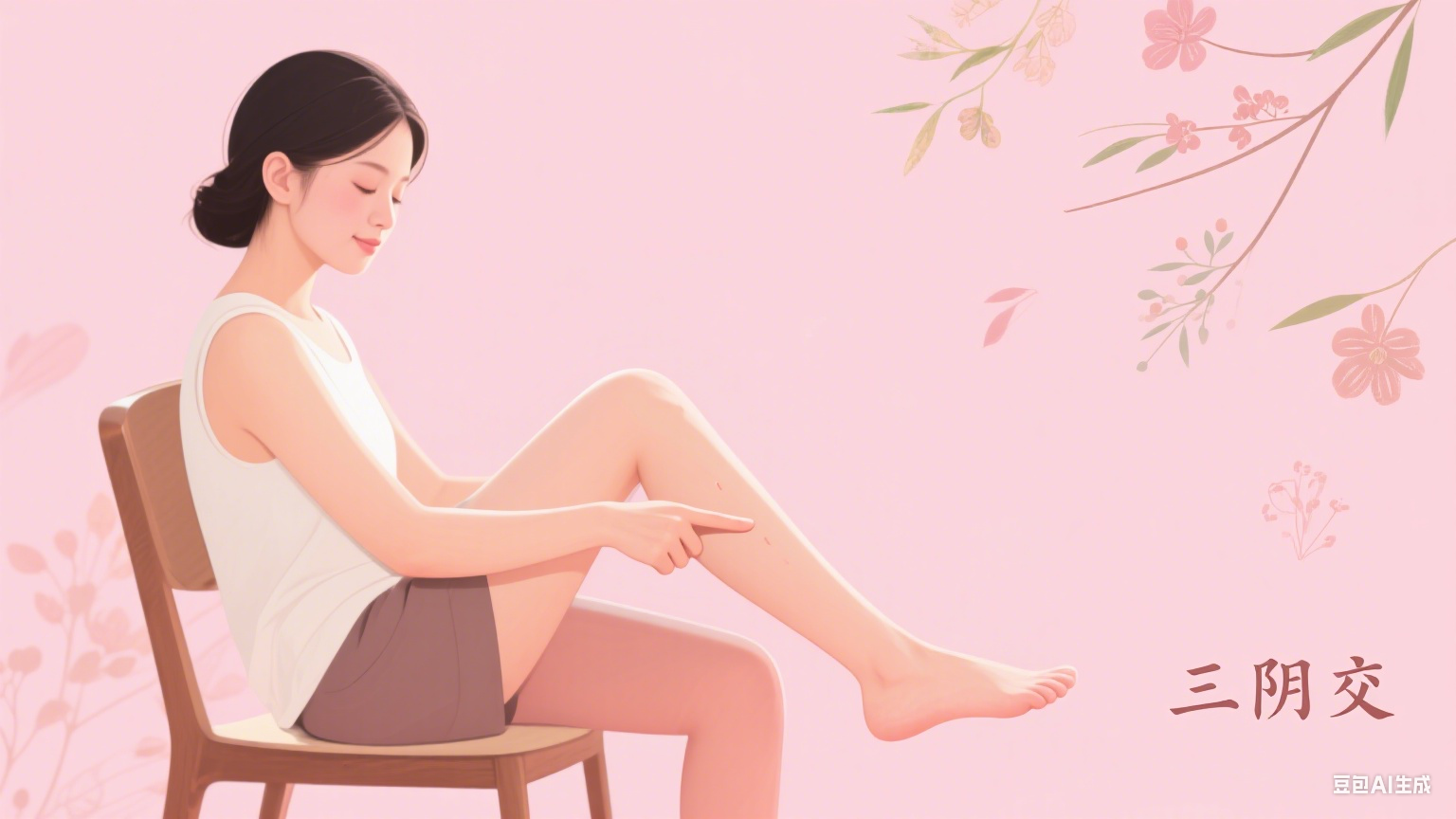 女性养生要穴"三阴交"：调理月经与延缓衰老的实用指南