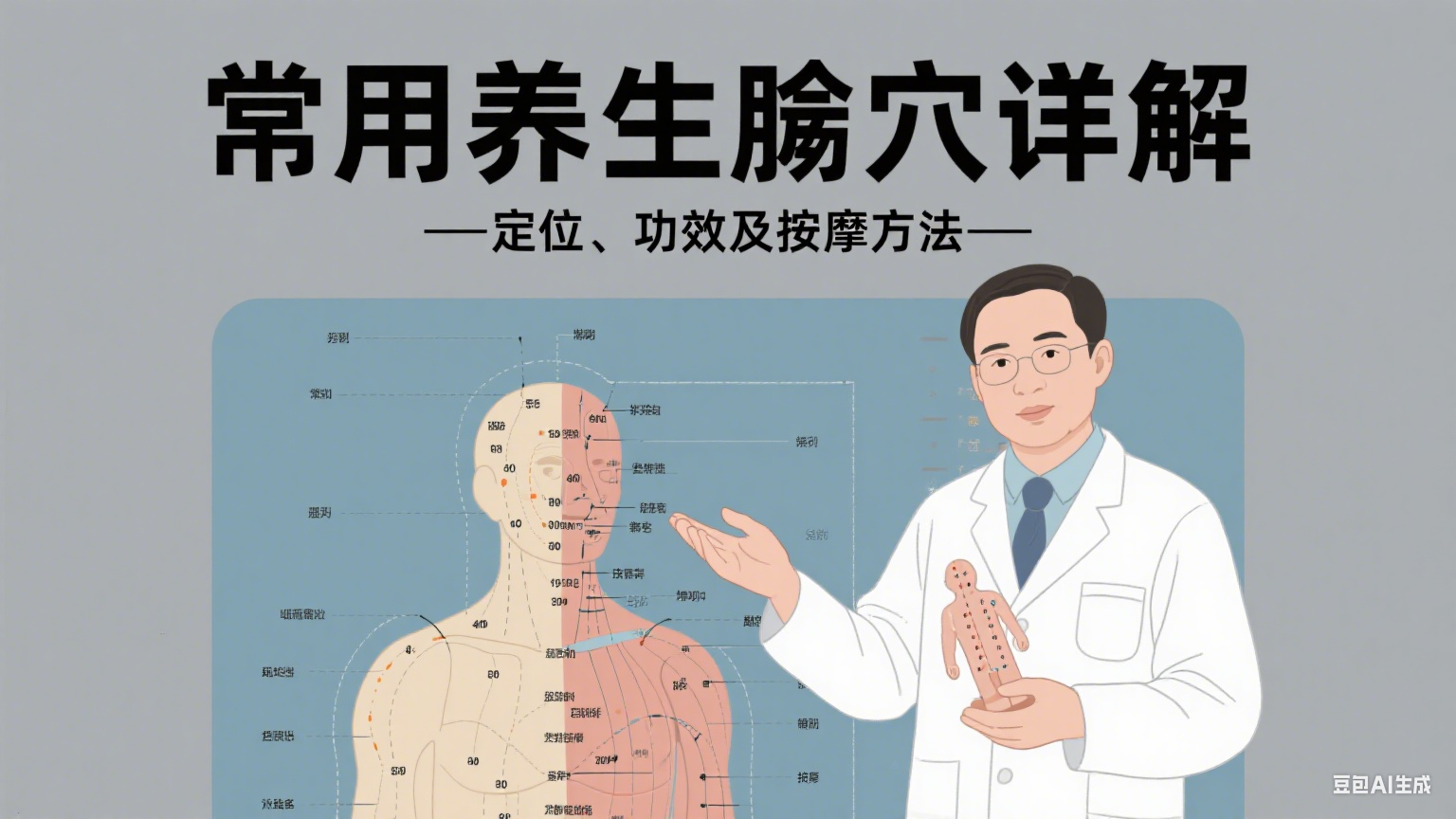 常用养生腧穴详解：定位、功效及按摩方法