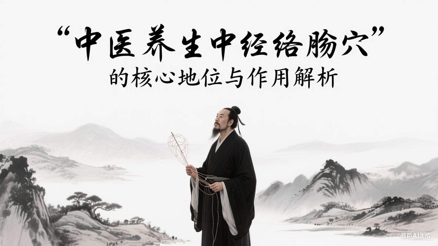 中医养生中经络腧穴的核心地位与作用解析